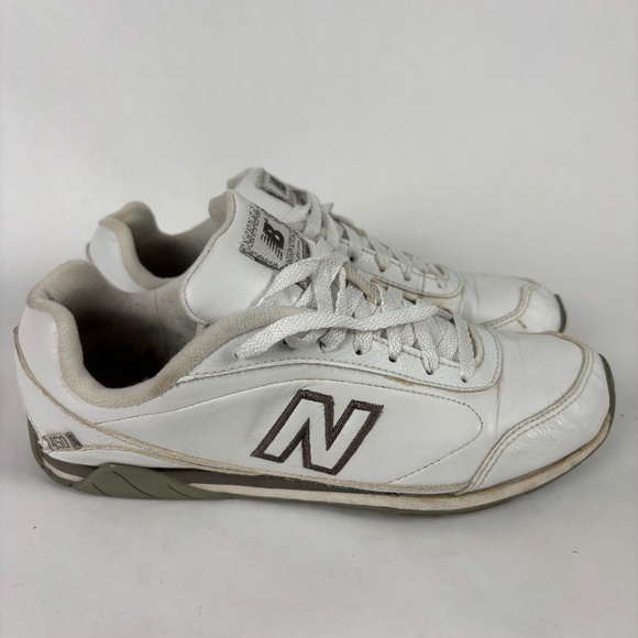 New Balance WA450PL White Leather Athletic Running/Walking Shoes Womens Size 7.5 - Picture 1 of 9